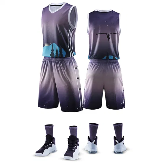 Custom Basketball Jersey Sportswear Sublimation Basketball Uniform